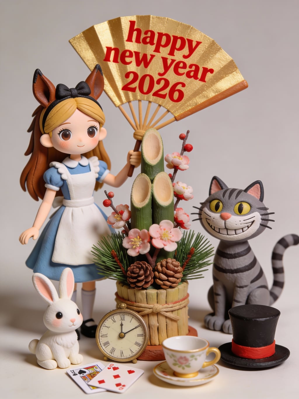 アリスと門松練習③