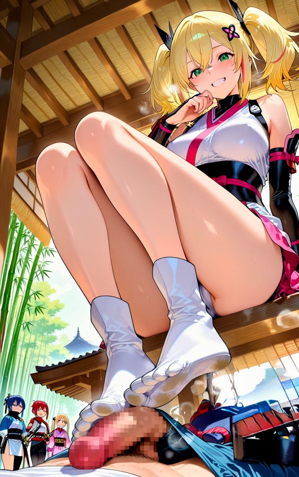 可愛い顔して、ここすごいね♡