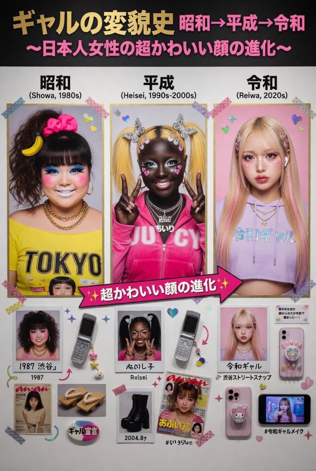 ギャルの変貌史