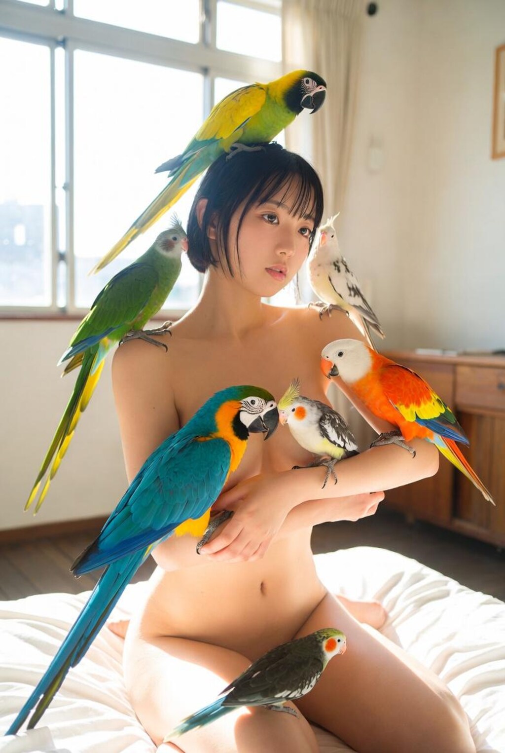 インコ×オウム