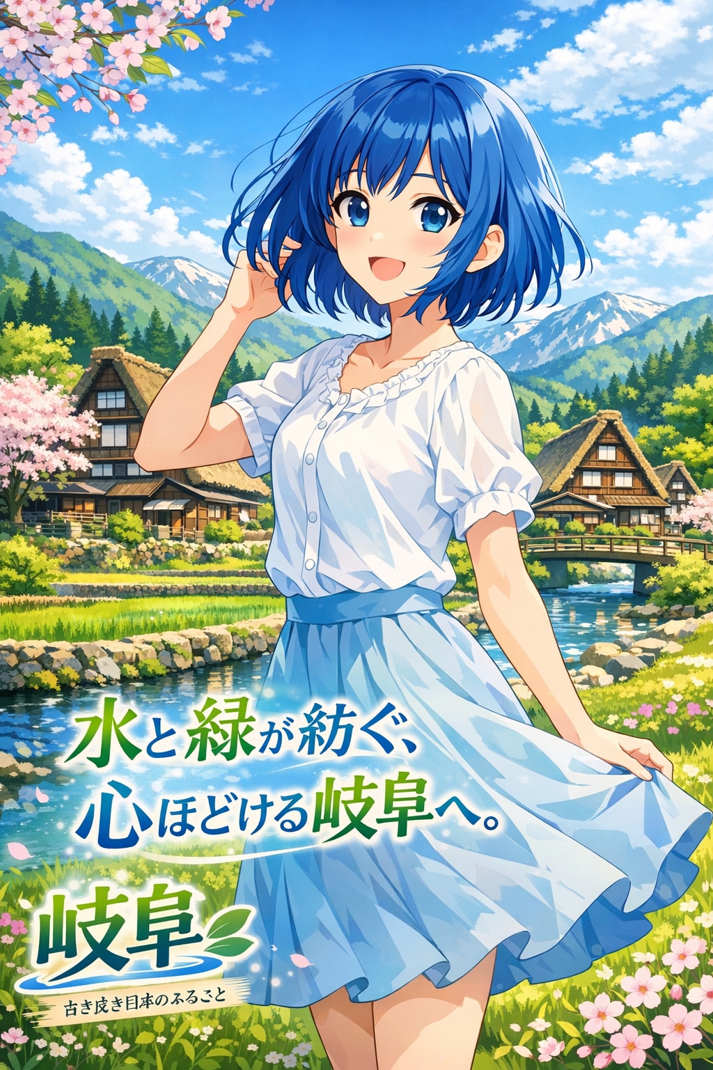 水と緑が紡ぐ、心ほどける岐阜へ。