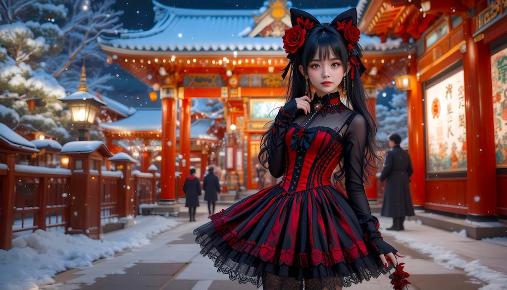 初詣！ゴシックスタイルの君