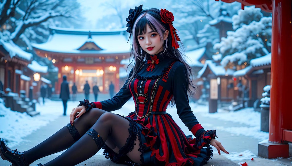 初詣！ゴシックスタイルの君