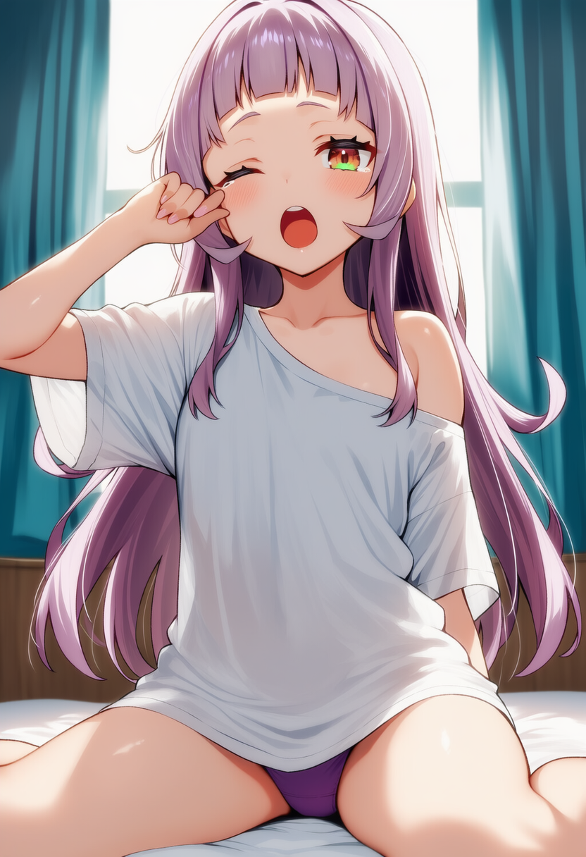 おはよぉ～（紫咲シオン）
