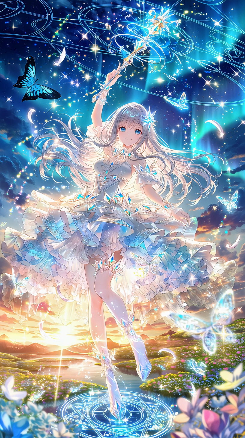 魔法の杖と魔法少女