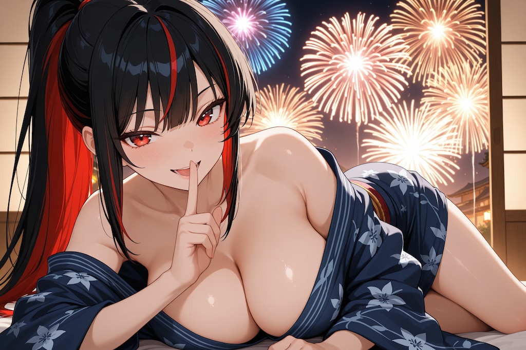 花火より気になる？