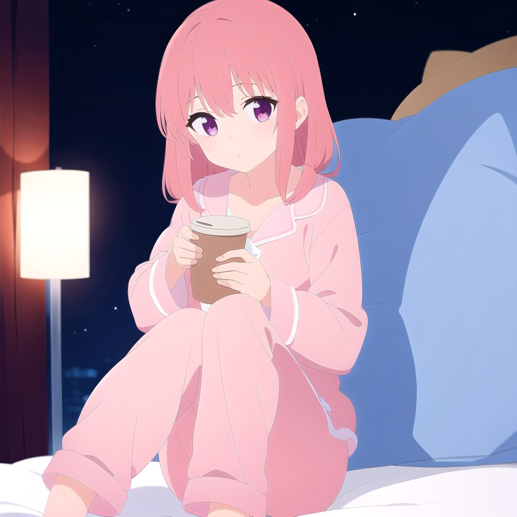 「寝る前の一時」