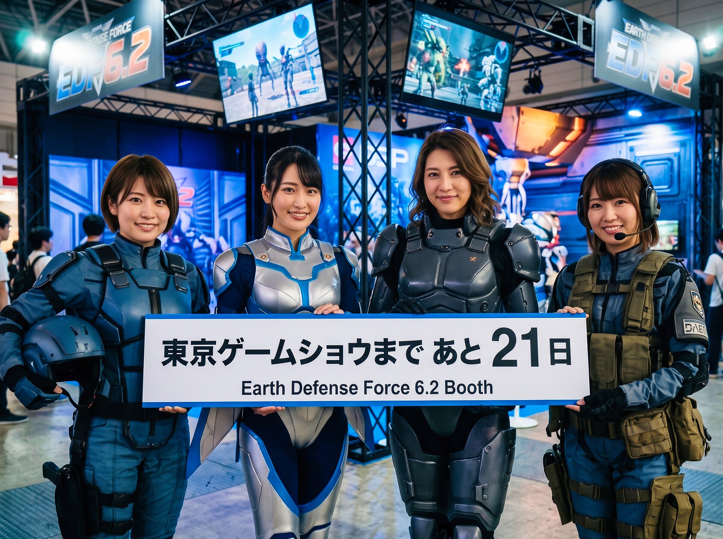TGSまであと21日 D3P EDF6.2編 | の人気AIイラスト・グラビア