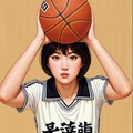 女バスのジャンプシュート（番外46） 11枚目