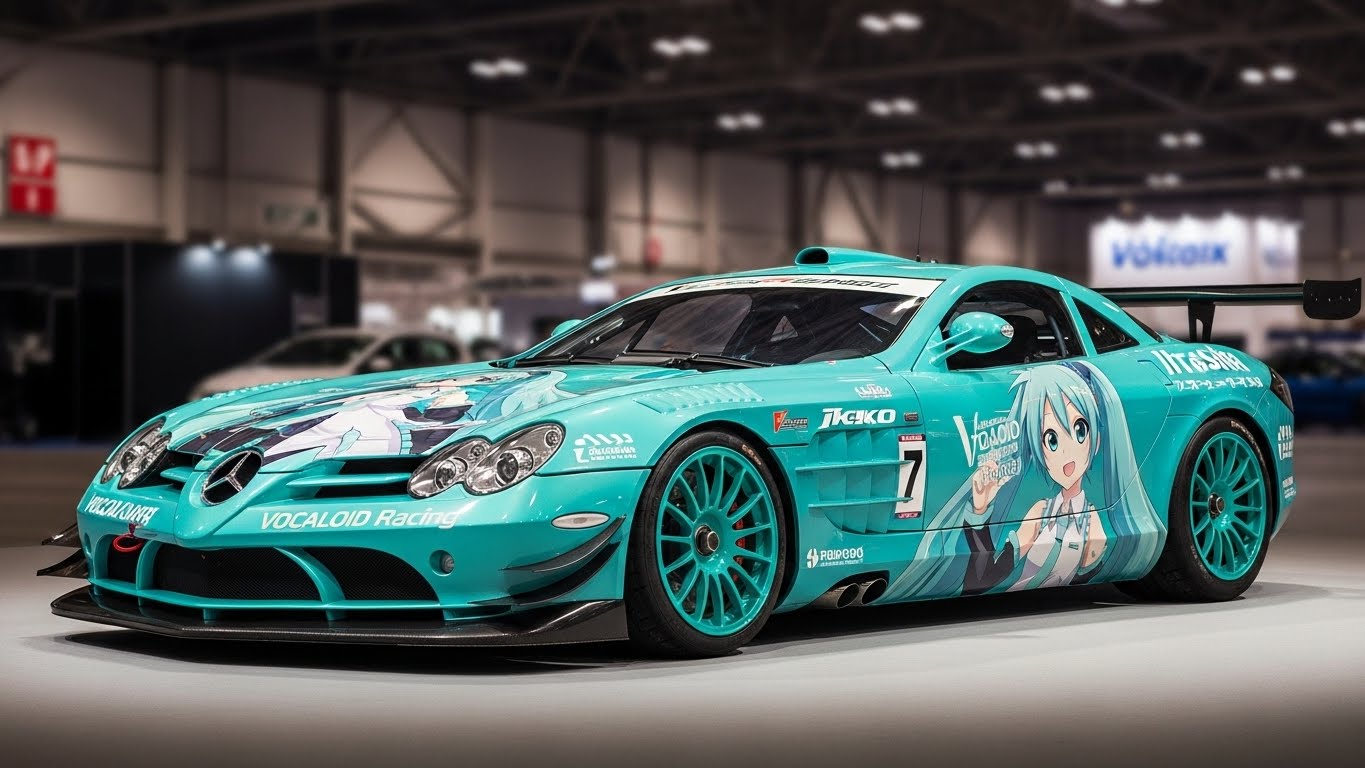 ボーカロイドレーシングSLRマクラーレン | の人気AIイラスト・グラビア