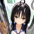 電車でぶっかけ 色々 2枚目