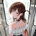 電車でぶっかけ 色々 10枚目