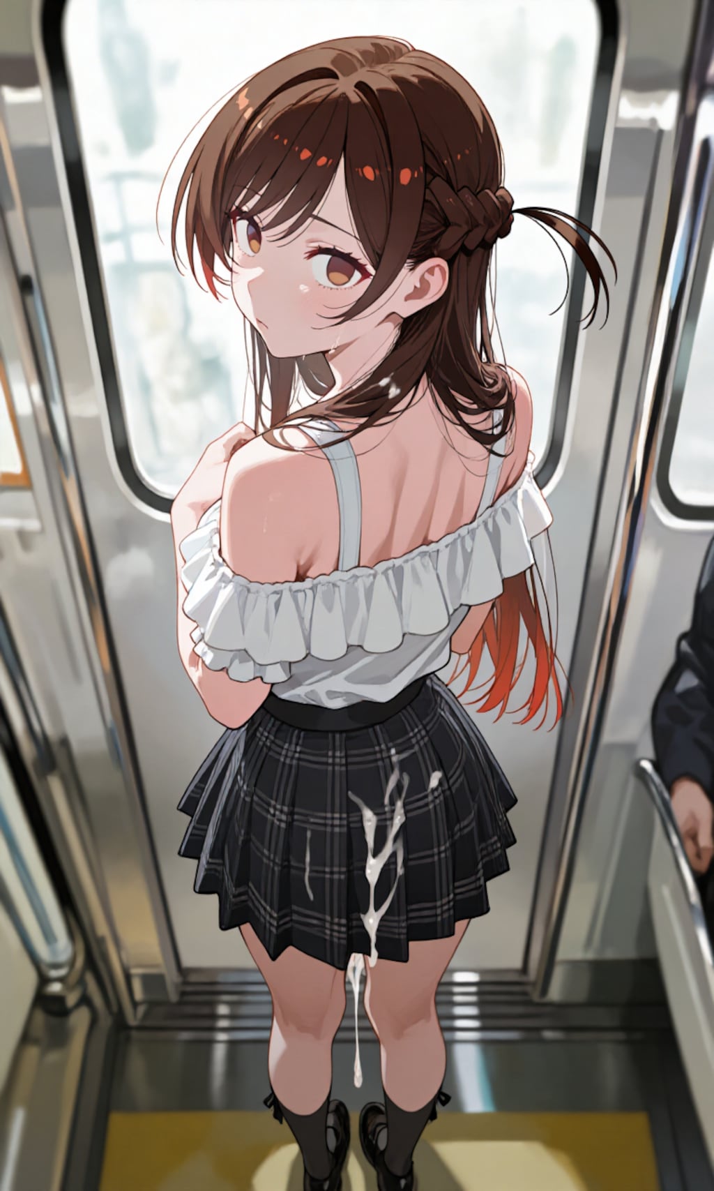 電車でぶっかけ 色々