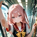 電車でぶっかけ 色々 3枚目