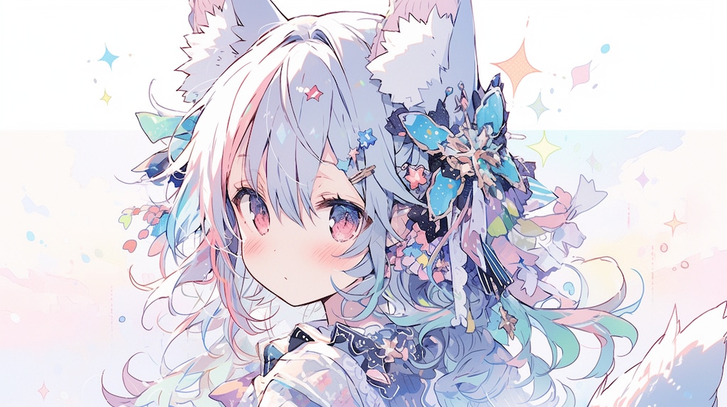 花咲く狐少女の魔法の調べ