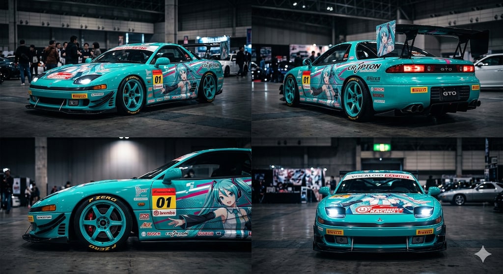 初音ミクGTOレーシングカー