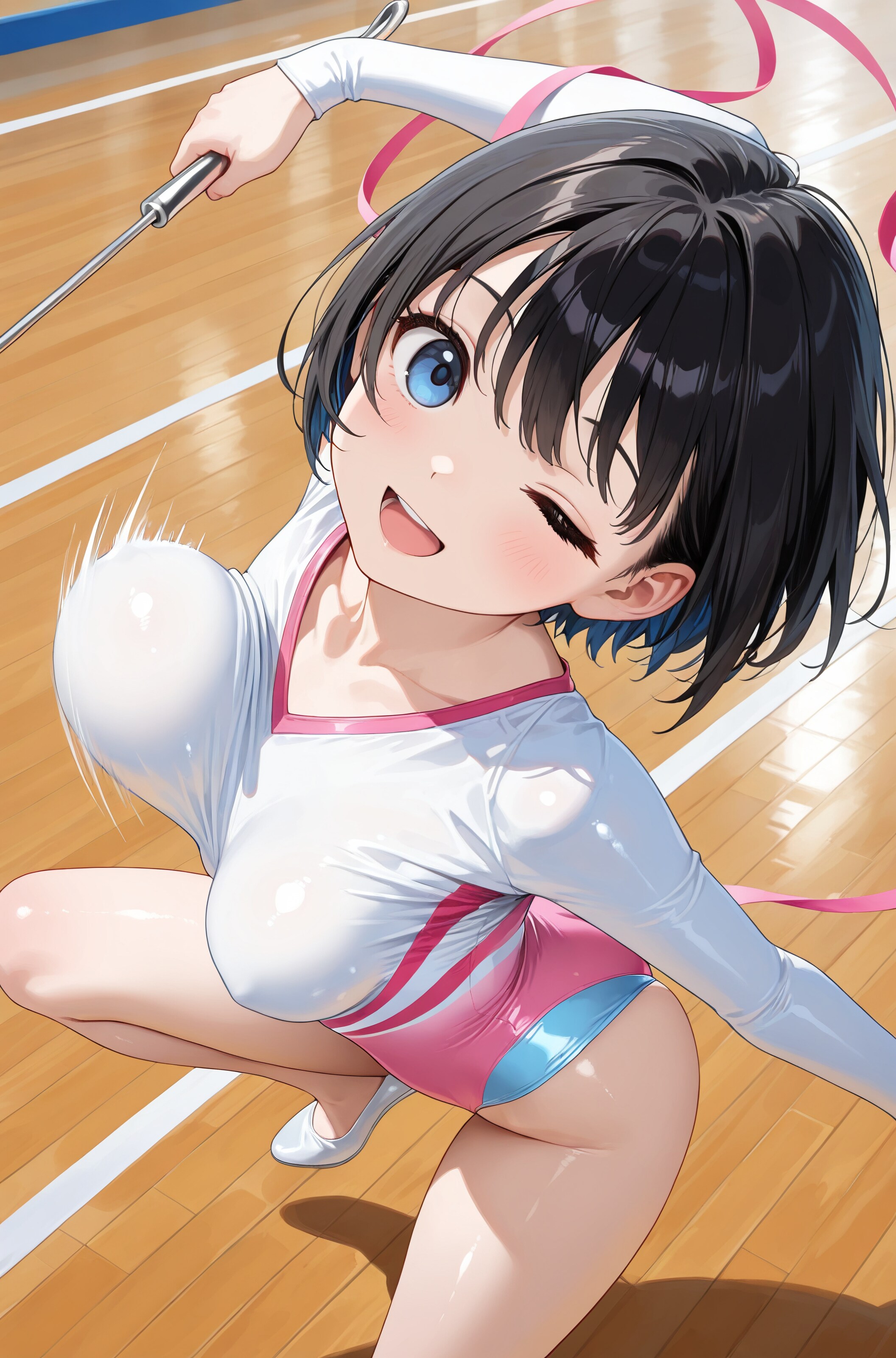 新体操部、地区大会！