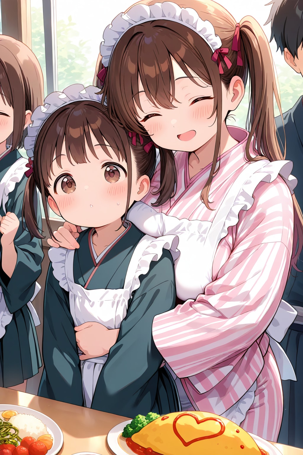 浴衣メイドで萌え萌えキュン🧡
