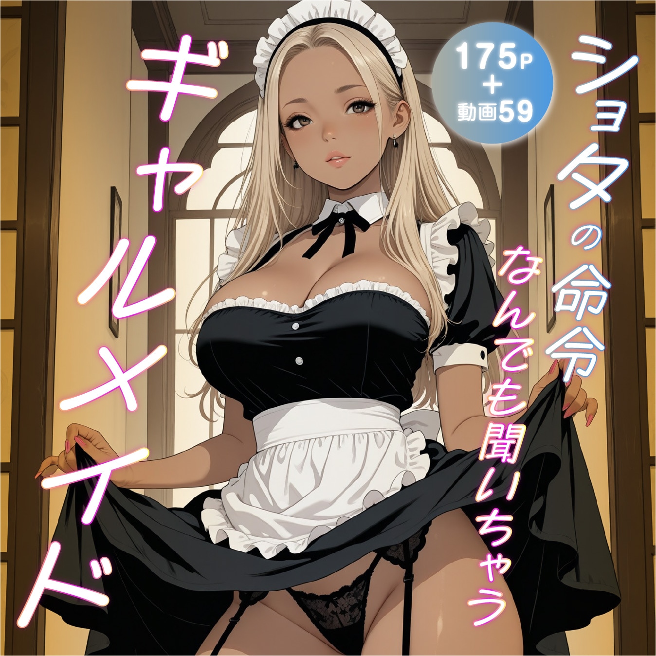 ショタの命令なんでも聞いちゃうギャルメイド