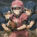 🏈泥まみれの女子アメフト 145 6枚目