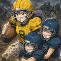 🏈泥まみれの女子アメフト 145 3枚目