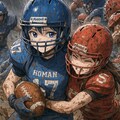 🏈泥まみれの女子アメフト 145 2枚目