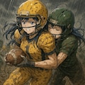 🏈泥まみれの女子アメフト 145 7枚目