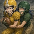 🏈泥まみれの女子アメフト 145 8枚目