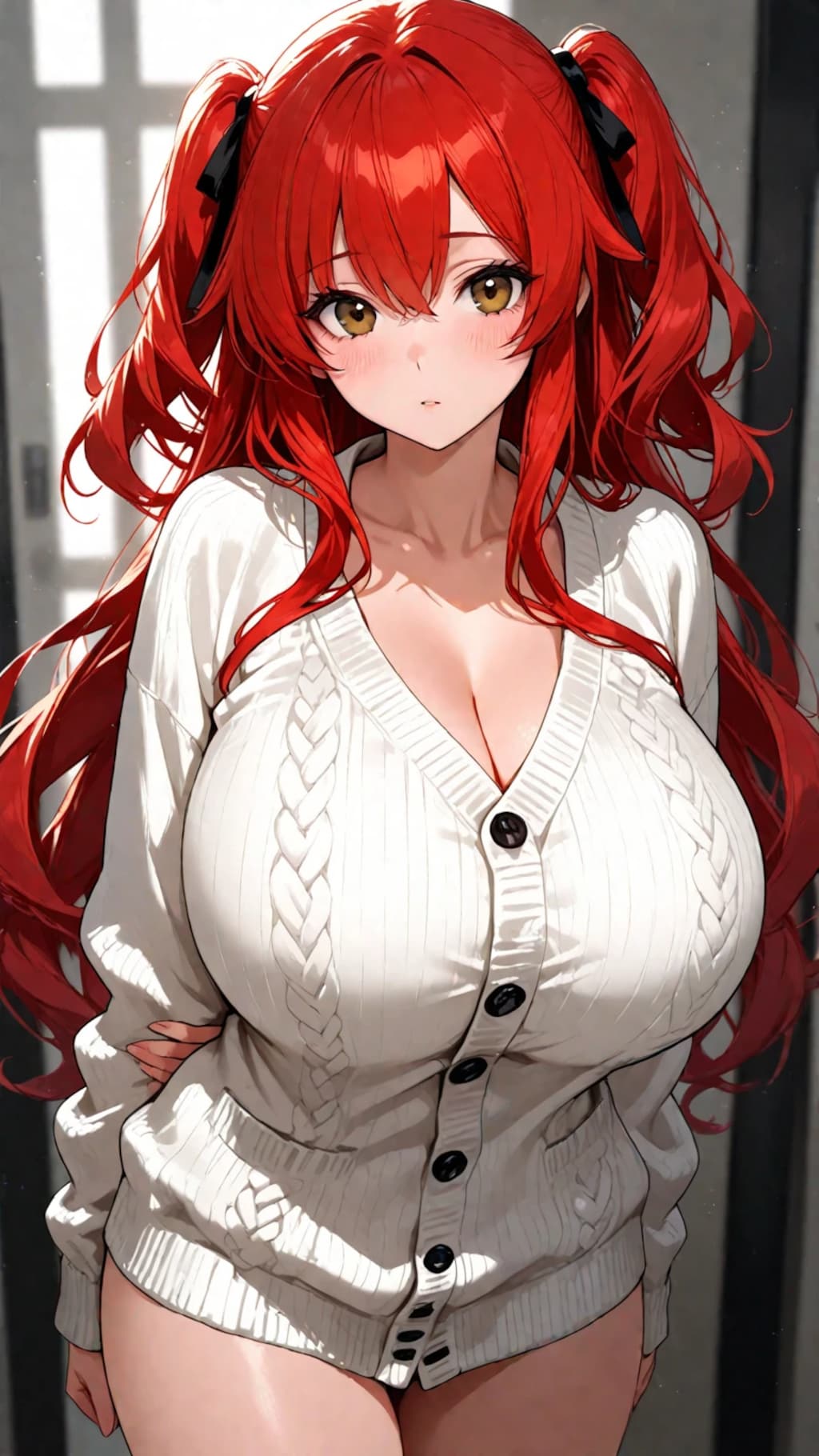 千尋ちゃんとカーディガン！