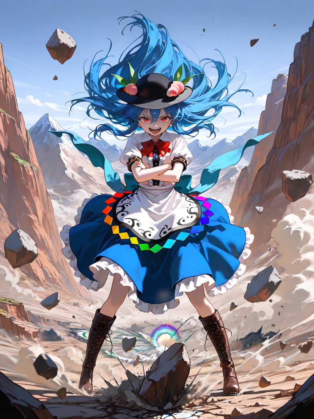 乾坤「荒々しくも母なる大地よ」