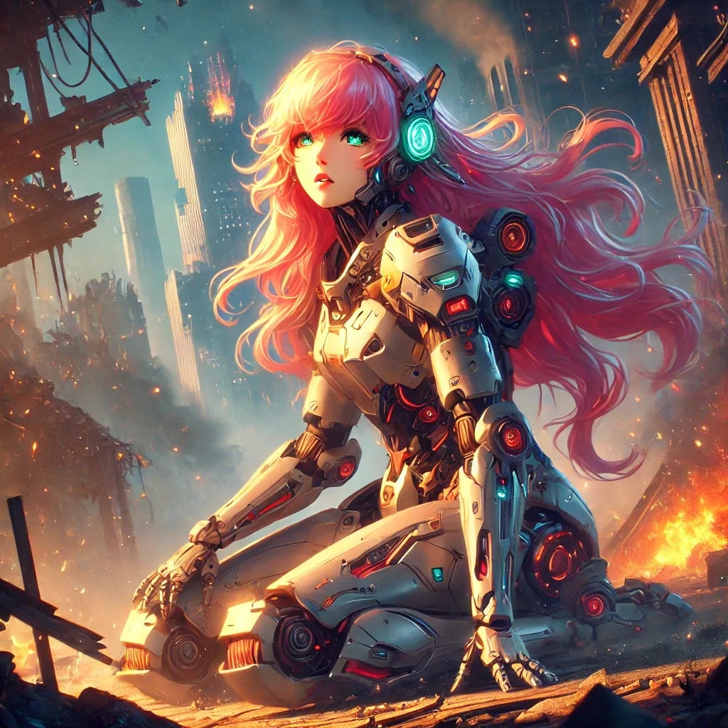 崩れ落ちた花、廃都にて