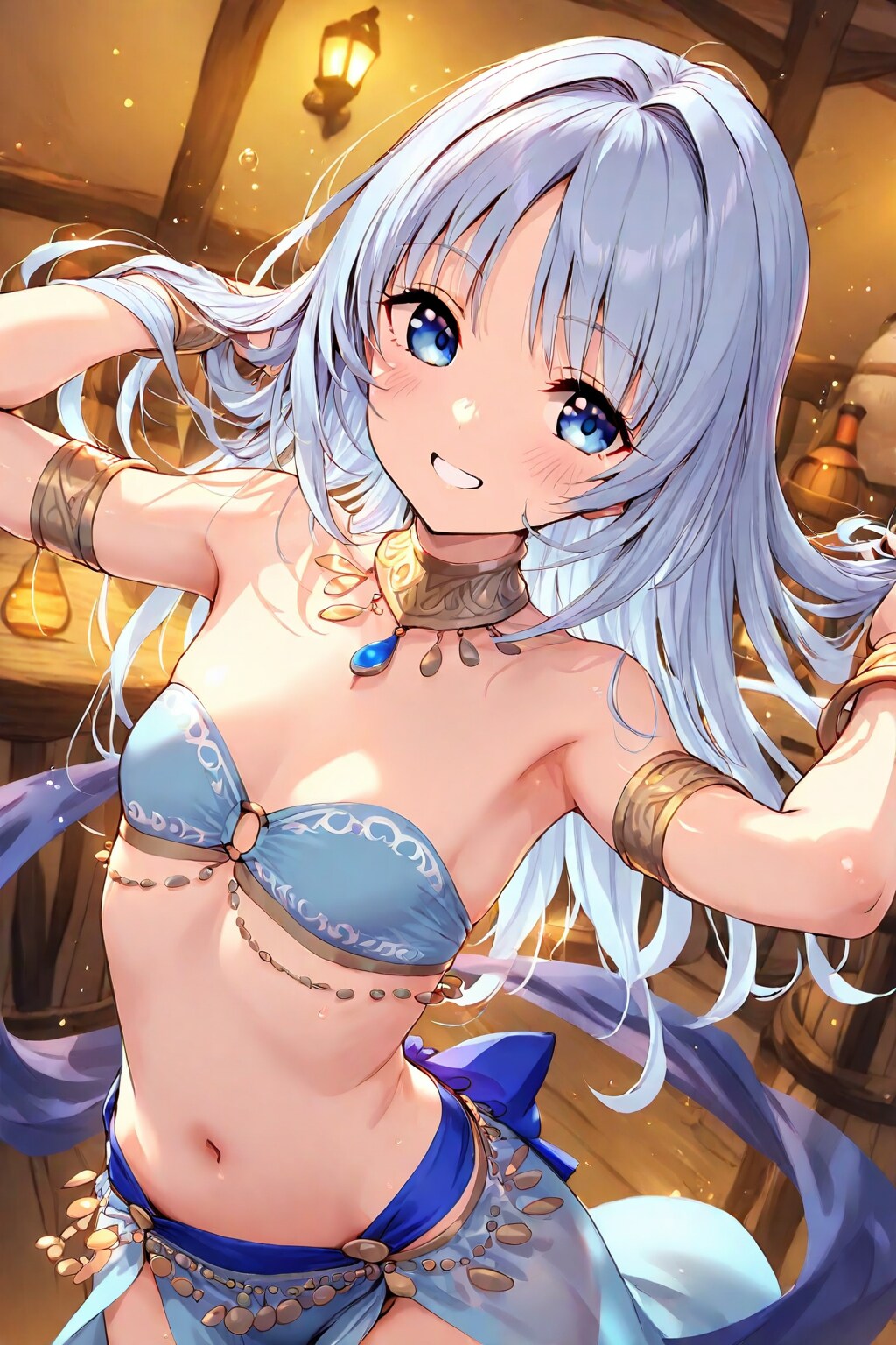 私、踊り子になってみたかったんだ！