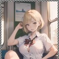 巨乳金髪JK・H　 Big breasted blonde JK・H 7枚目
