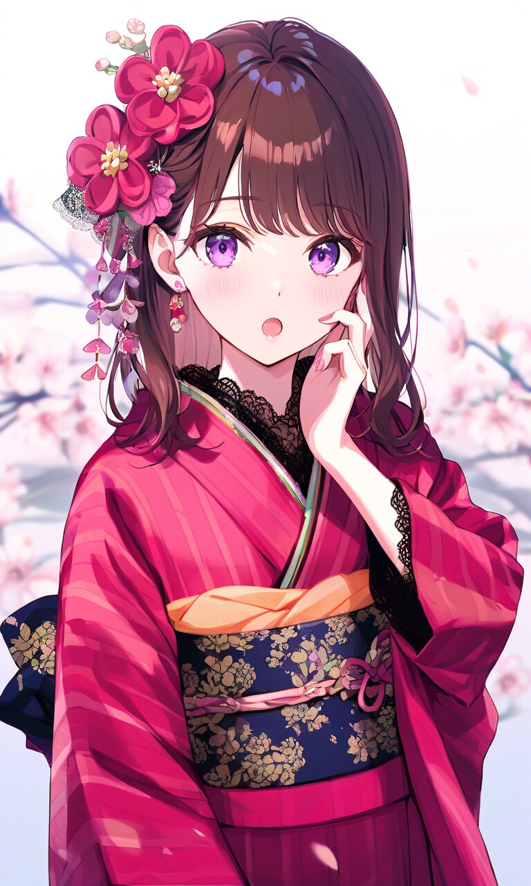 紅着物３