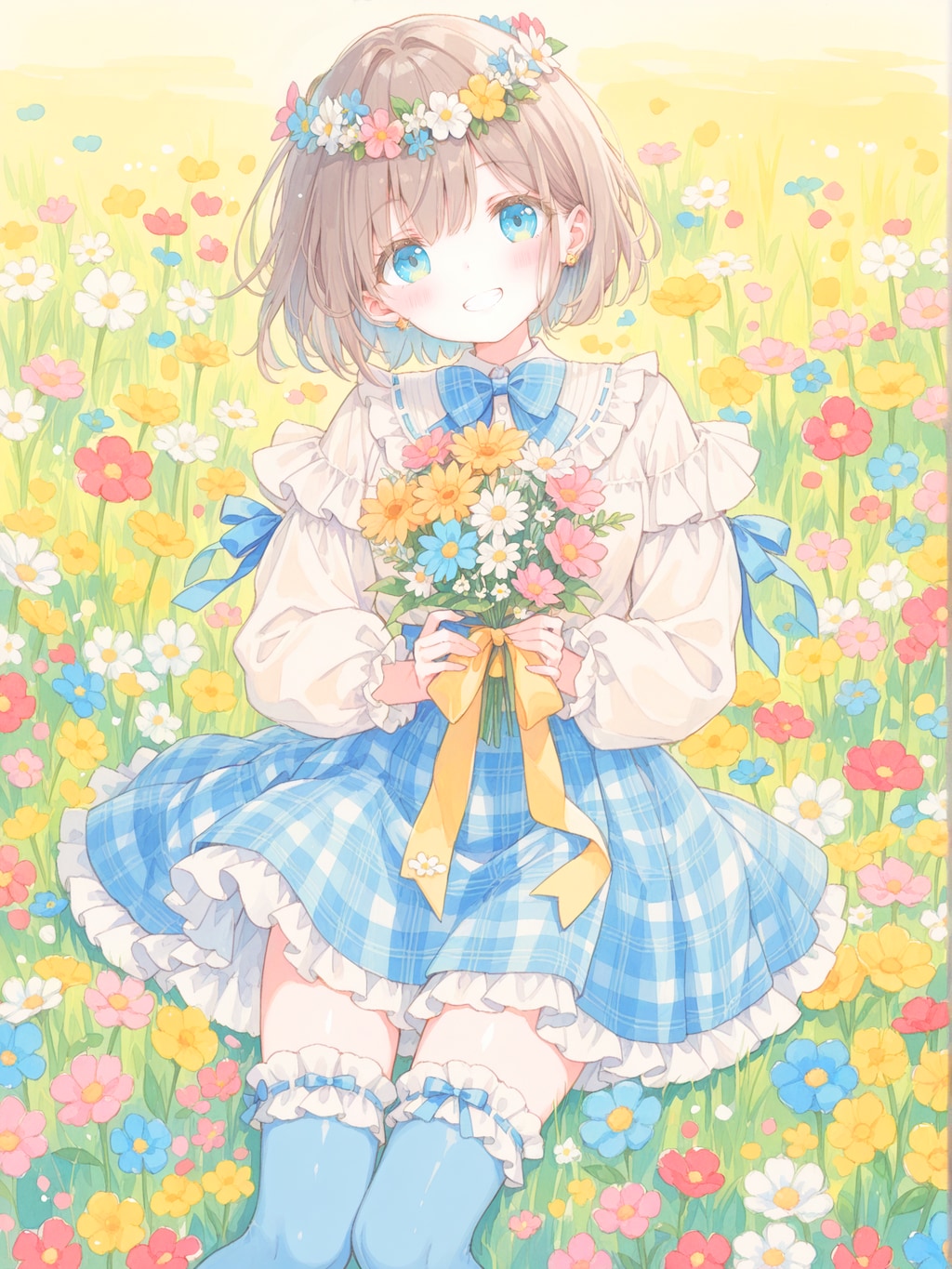 パステルカラーの春