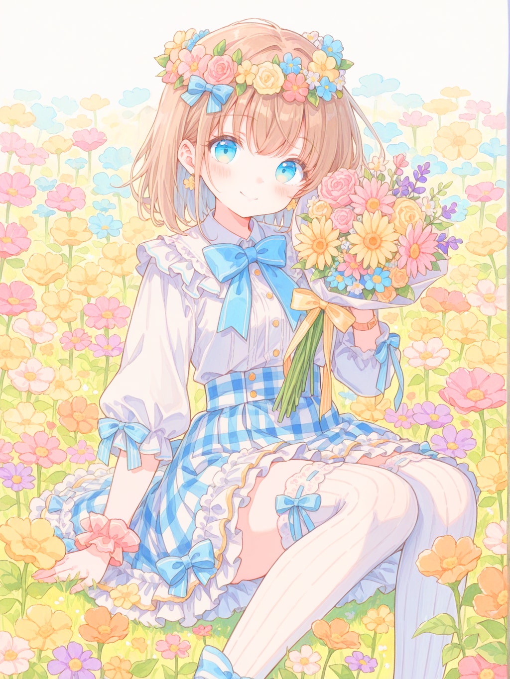 パステルカラーの春