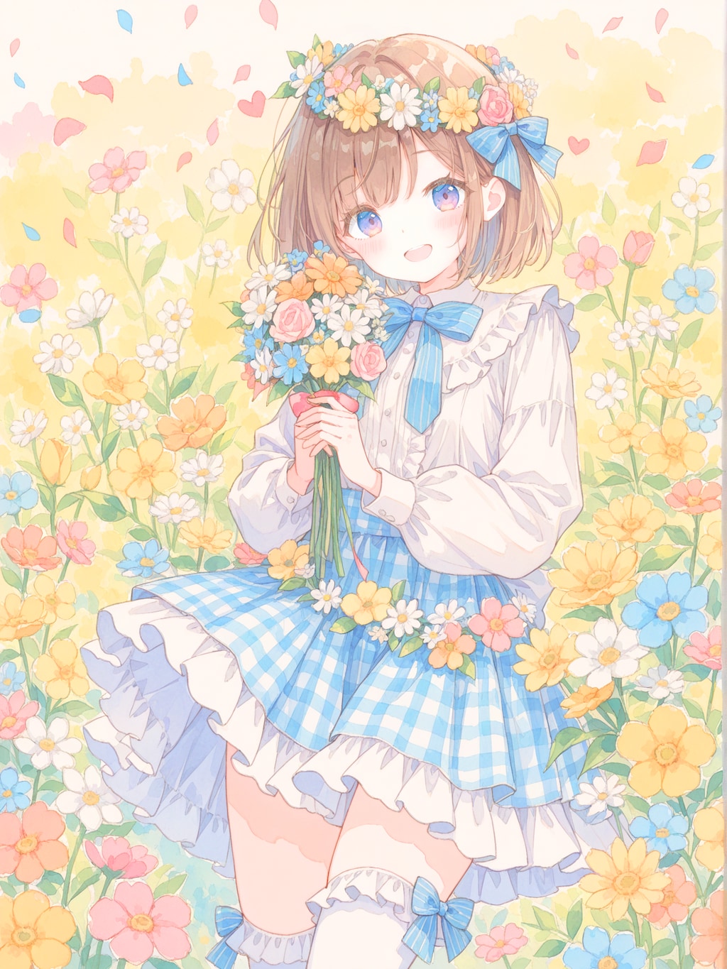 パステルカラーの春