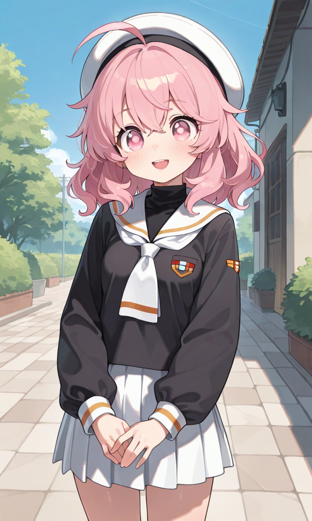 どぅ？似合ぅ〜？