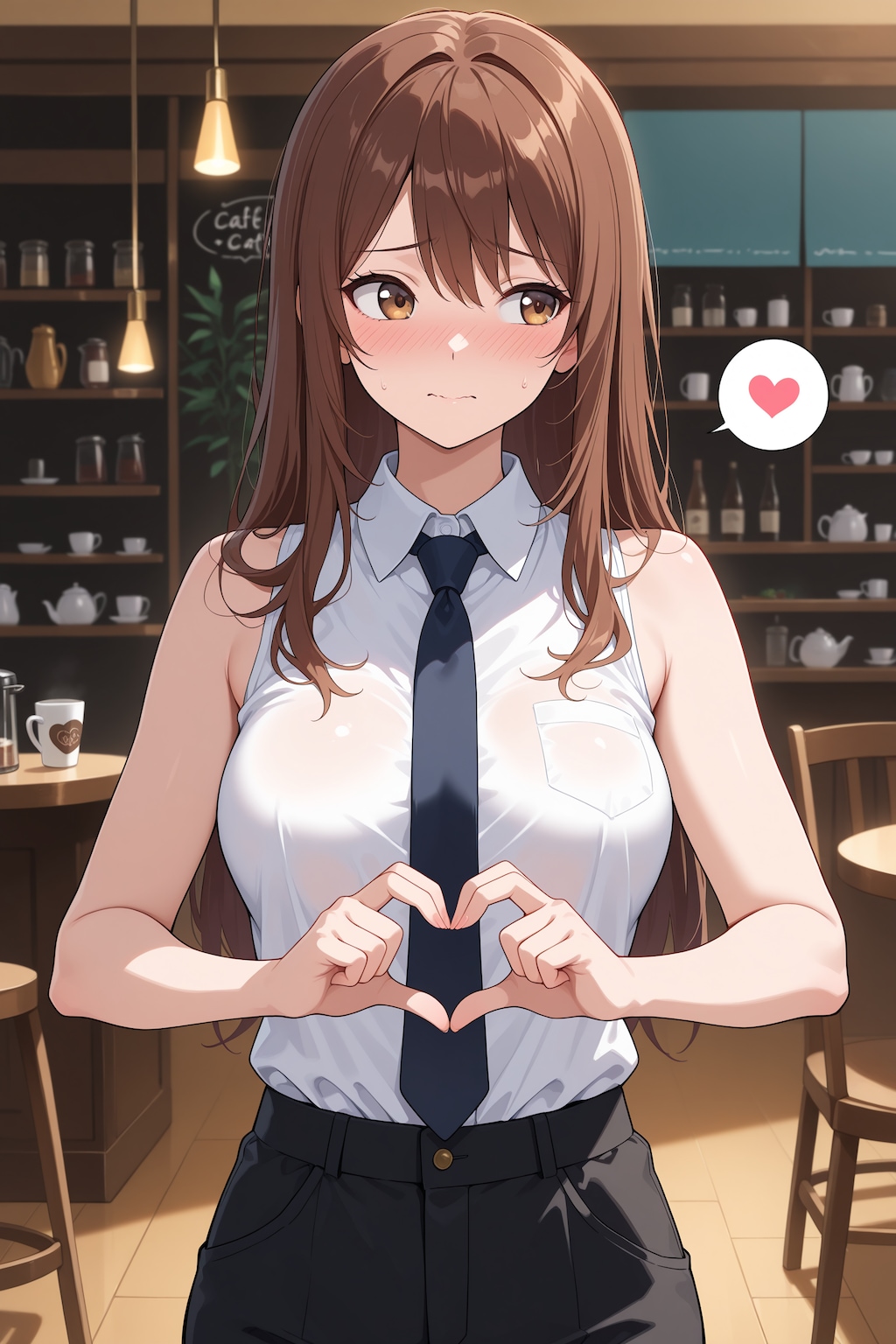 ちょっと…恥ずかしい…