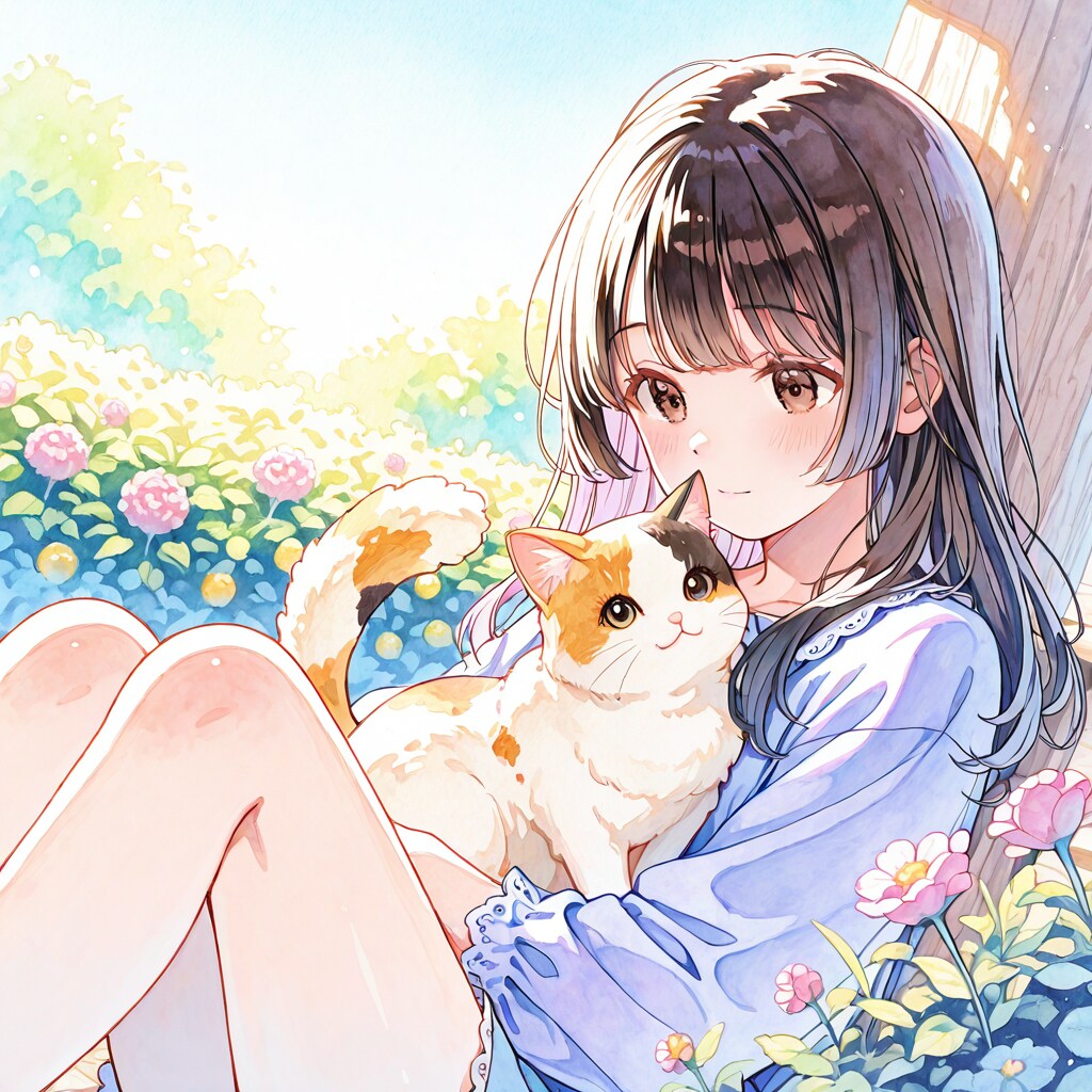 花咲く春の公園（21）BONSAI | の人気AIイラスト・グラビア