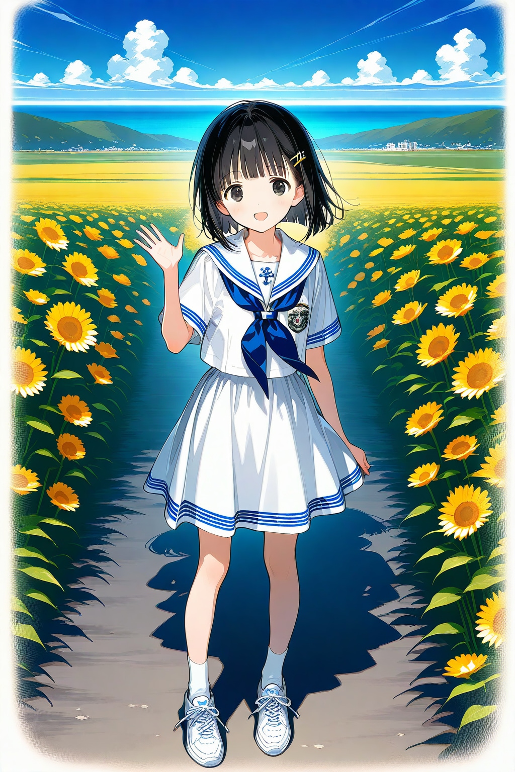 海まで何キロ❓😆✨