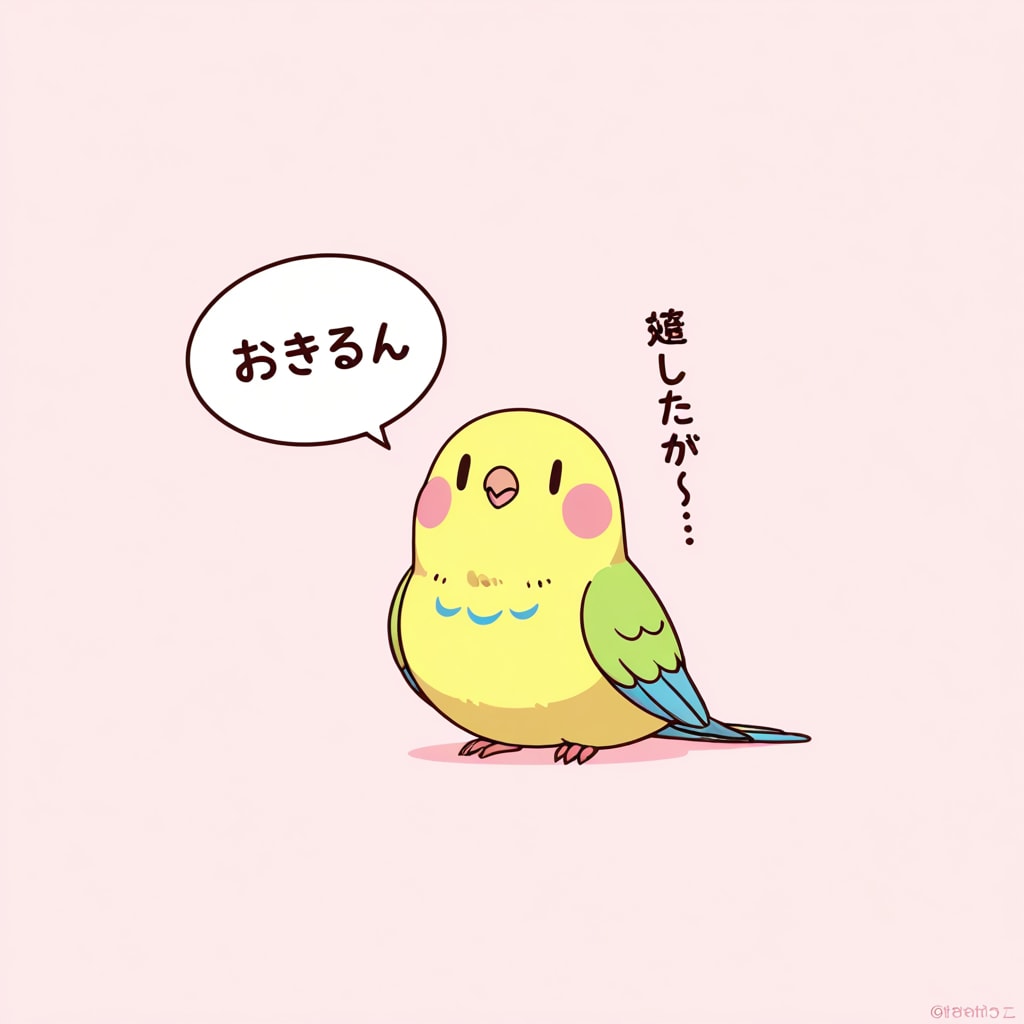 気まぐれインコ