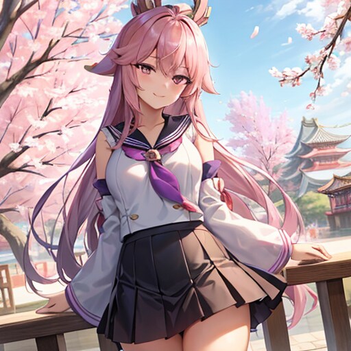 八重神子 少女と幼女