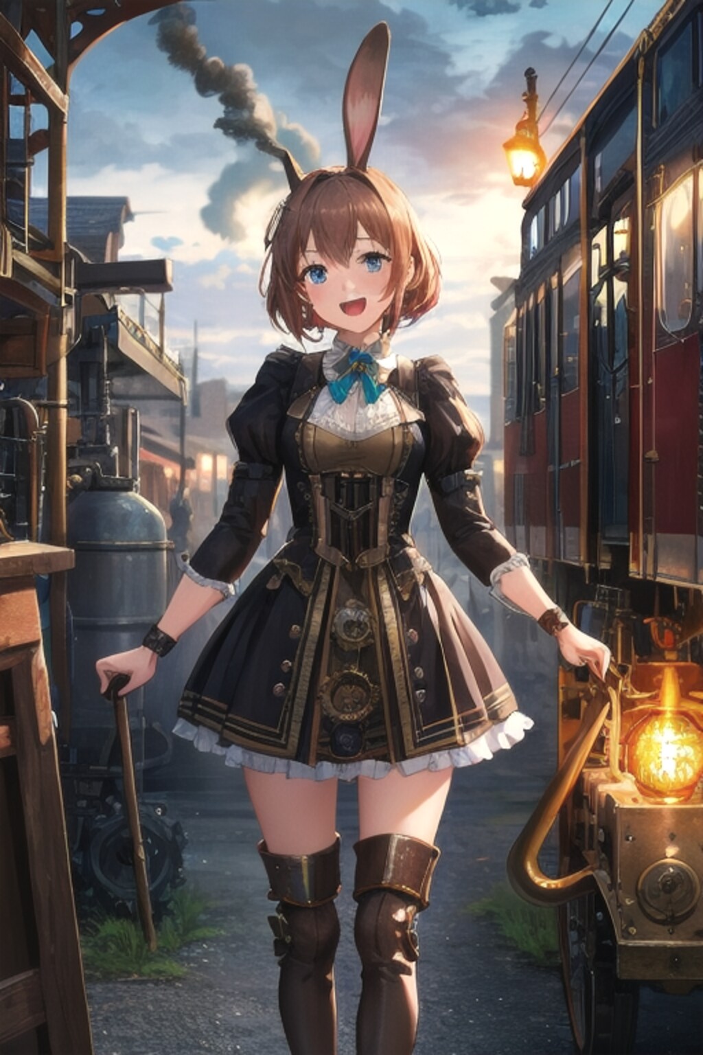 スチームパンクでロコモティブ