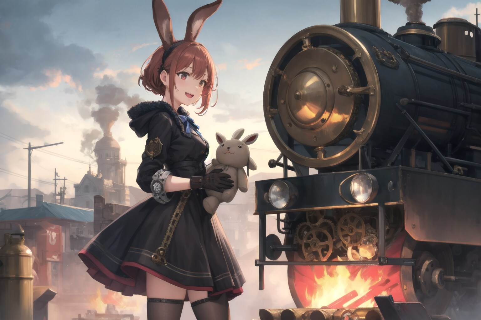 スチームパンクでロコモティブ