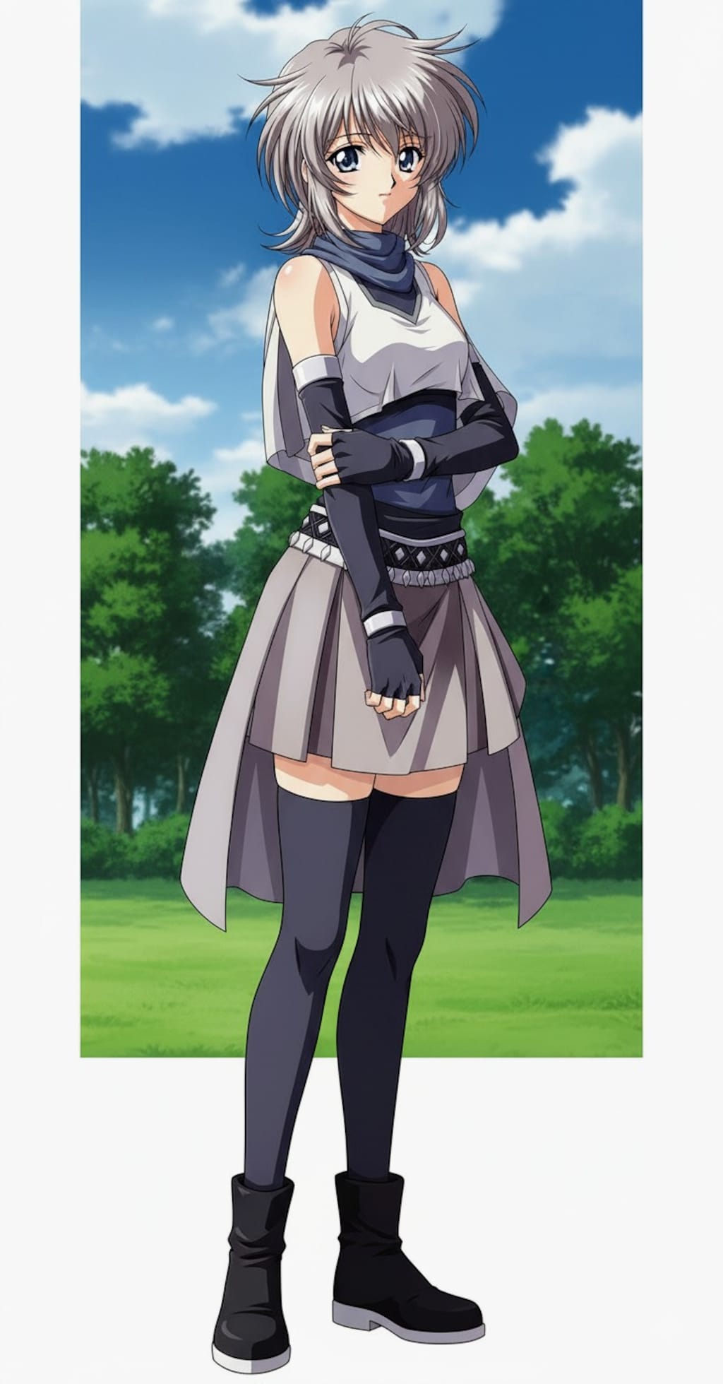 2000年代風アニメキャラお姉やん