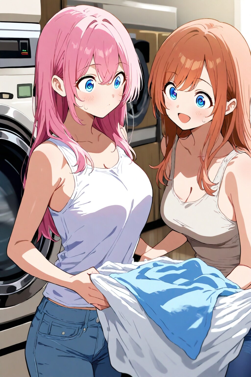 洗濯を楽しむ日。