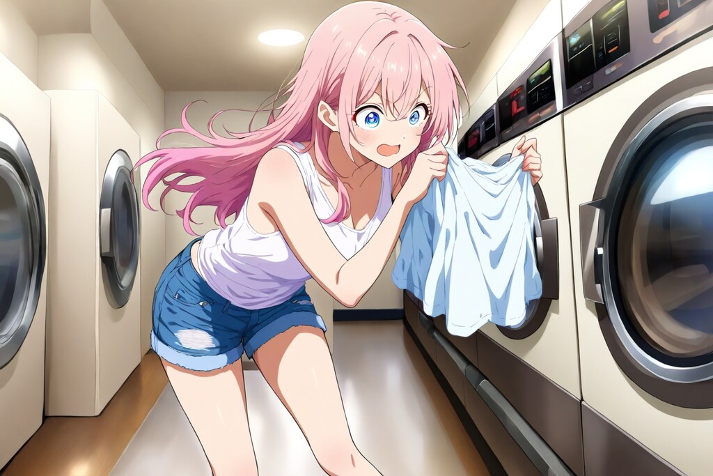 洗濯を楽しむ日。