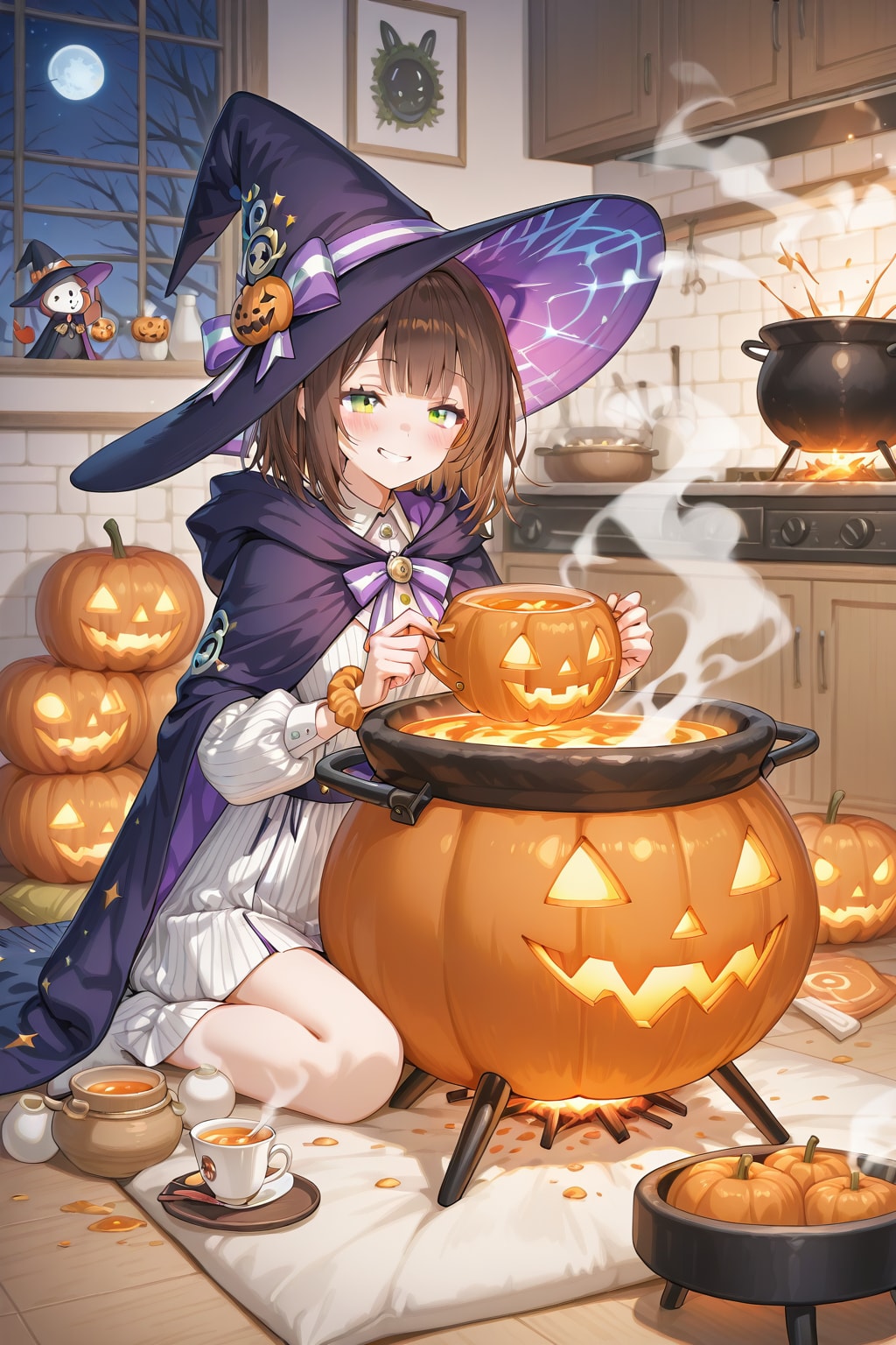 魔女鍋のホカさん | の人気AIイラスト・グラビア