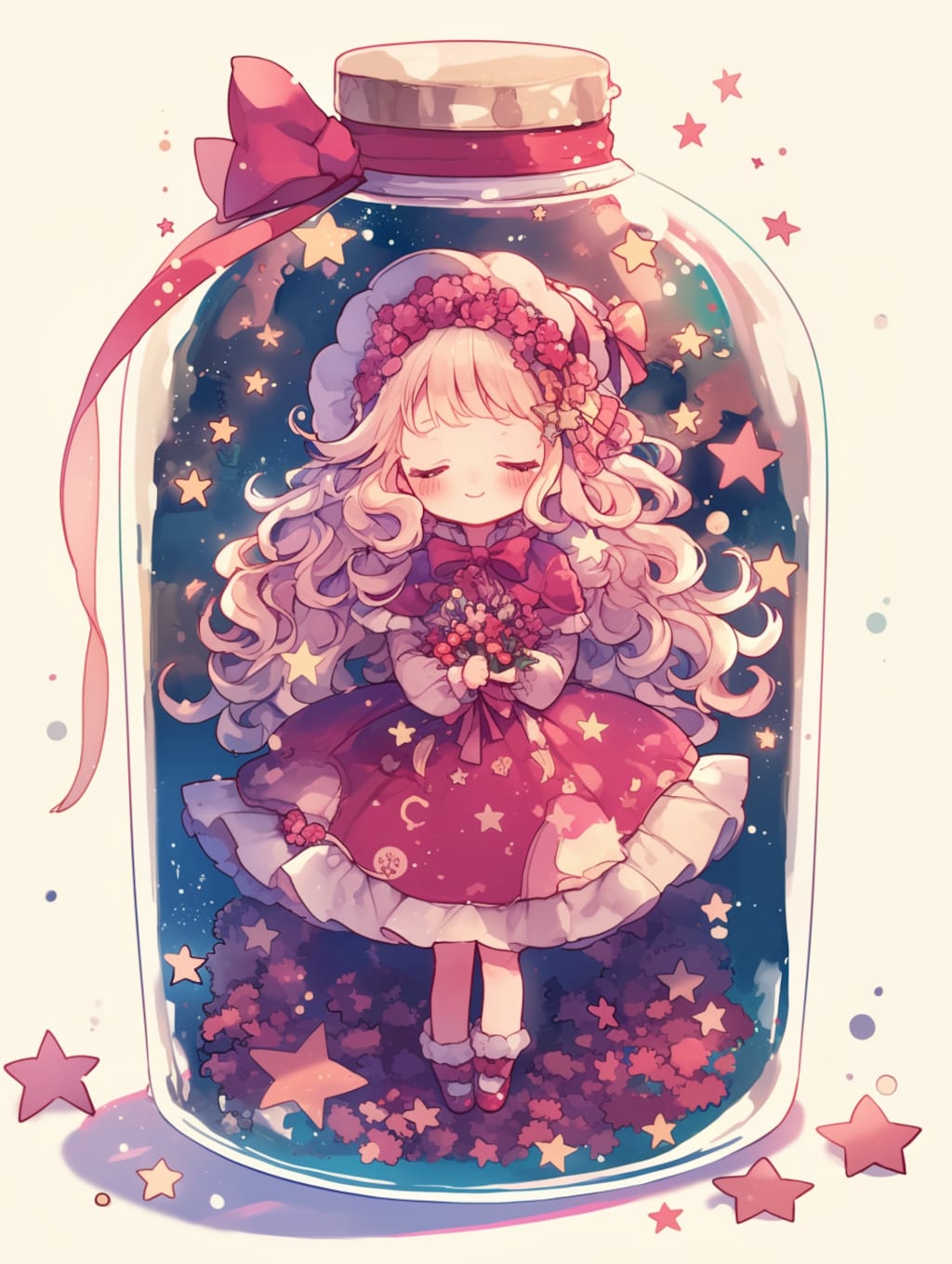 「瓶詰の少女」紅69